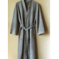Gray Microfiber Spa Robe (Small/Medium)